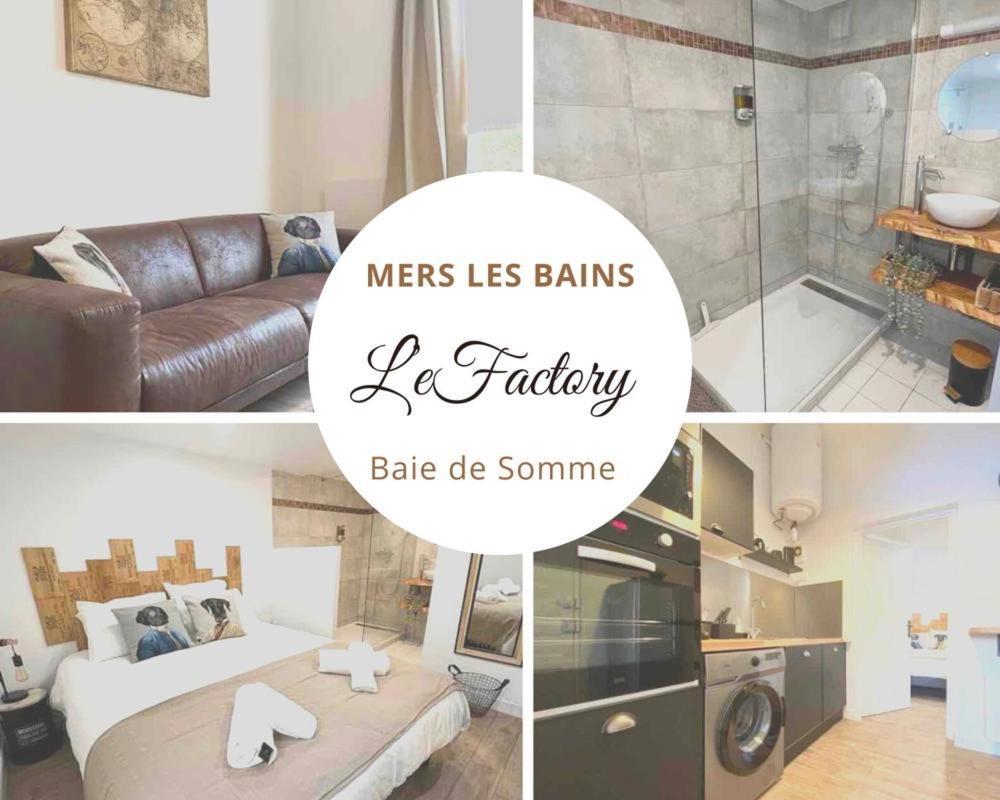 Le Factory Entre Plage Et Centre Ville Mers-les-Bains Luaran gambar